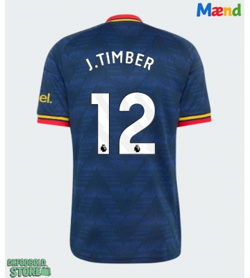 Arsenal Jurrien Timber #12 Replika Udebanetrøje 2026-27 Kortærmet